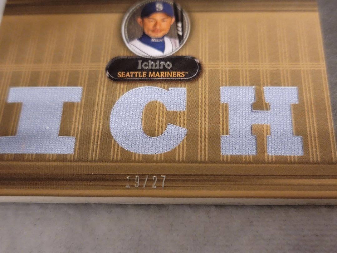 ⭐イチロー⭐TOPPS DOUBLE COMBO RELICS 19/27 Amazon.co.jp: イチローTOPPS DOUBLE COMBO RELICS 1927